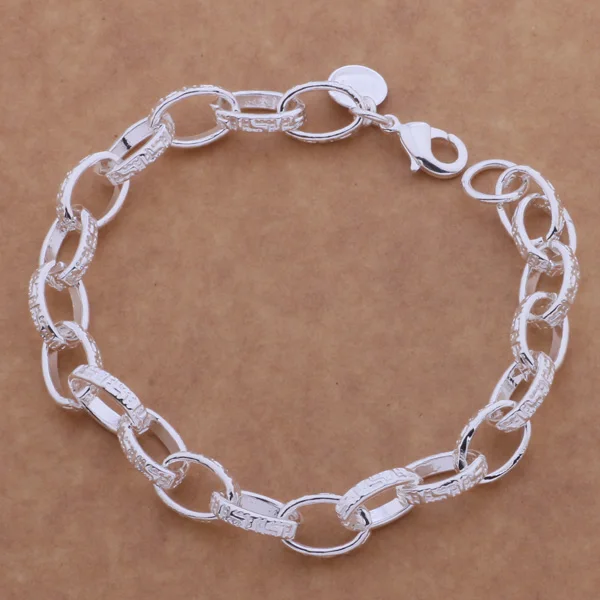 SL-AH040 Wholesale silver plating bracelet, 925 stamped silver fashion jewelry Honorable Shrimp buckle /bdcajuja acbaitia
SL-AH040 Wholesale silver plating bracelet, 925 stamped silver fashion jewelry Honorable Shrimp buckle /bdcajuja acbaitia