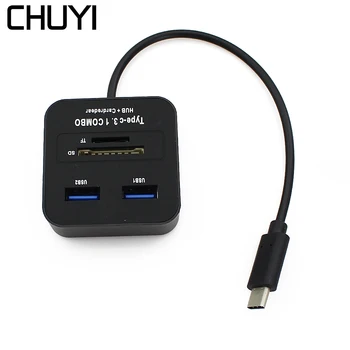 Multiple Type-C to 2 Port USB 2.0 Hub with TF/SD Card Reader Cardreader Type C USB3.1 Hub Adapter For Computer Smartphone
Multiple Type-C to 2 Port USB 2.0 Hub with TF/SD Card Reader Cardreader Type C USB3.1 Hub Adapter For Computer Smartphone