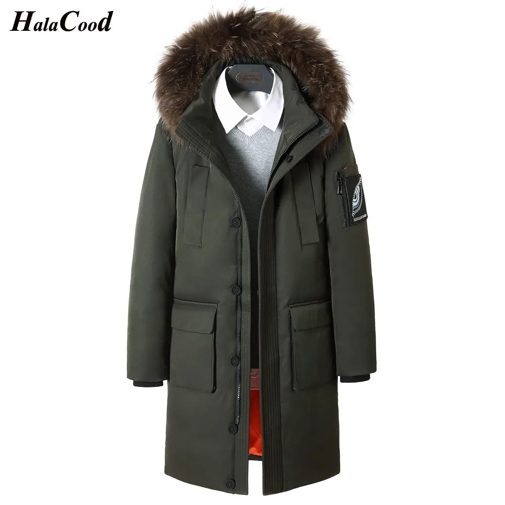 HALACOOD New Thicken Warm Winter Duck Men Long Down Coat Parkas Outwear Jacket Overcoat Hood Black Warm Winter Down Jackets Men
HALACOOD New Thicken Warm Winter Duck Men Long Down Coat Parkas Outwear Jacket Overcoat Hood Black Warm Winter Down Jackets Men