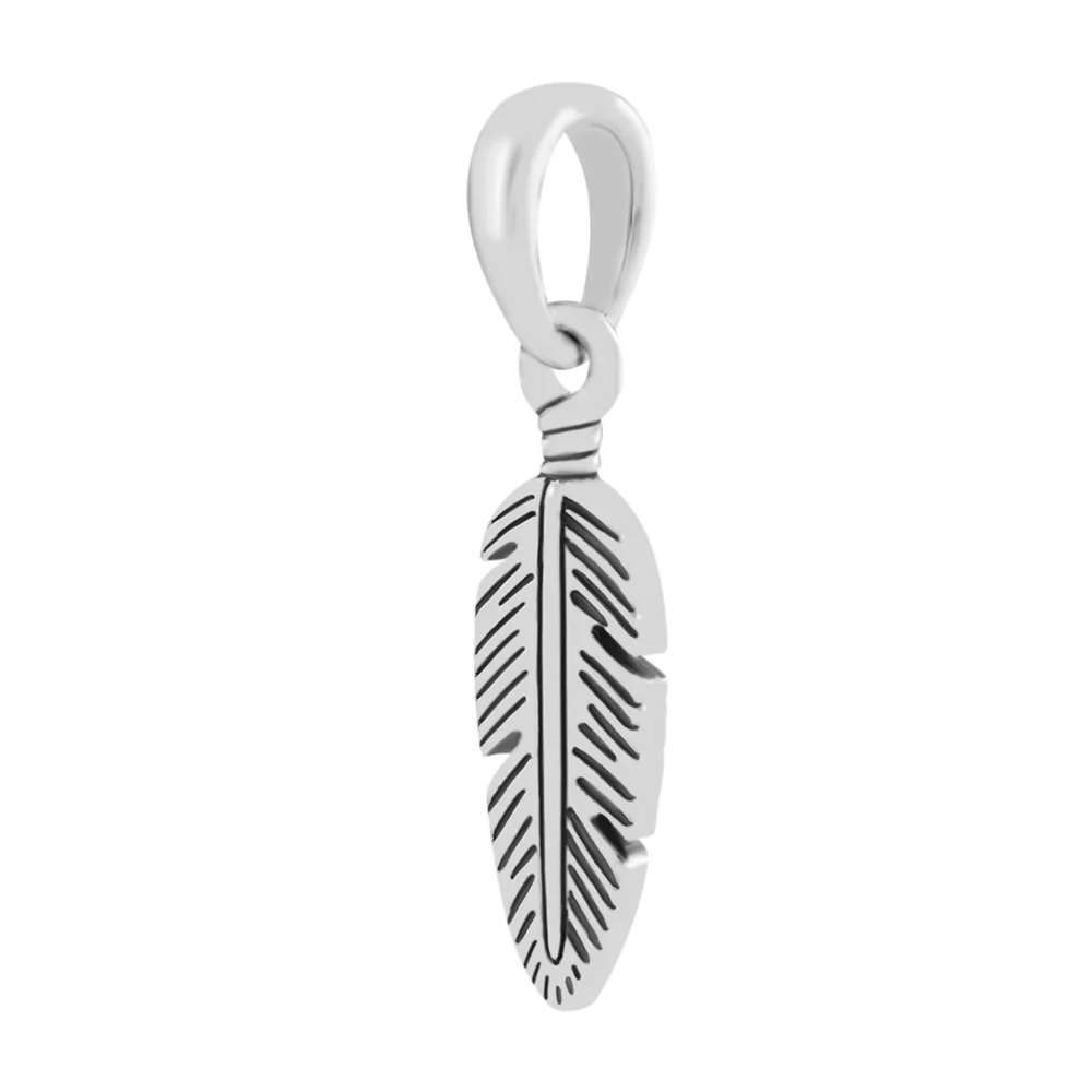 925 Sterling Silver Spiritual Feather Pendant Dangle Charm Fit Brand DIY Women Charm Bracelets Jewelry New Charm
925 Sterling Silver Spiritual Feather Pendant Dangle Charm Fit Brand DIY Women Charm Bracelets Jewelry New Charm