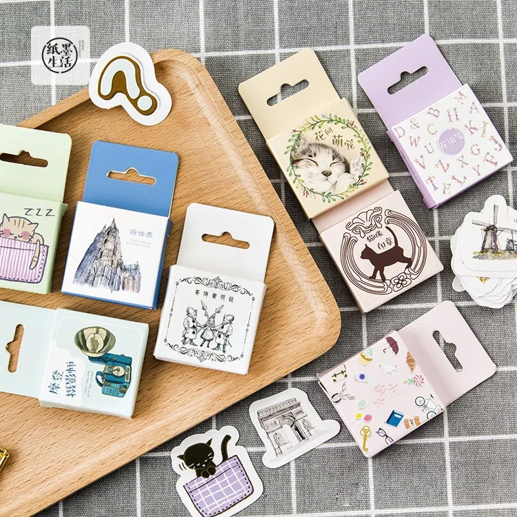45 Pcs/lot Irregular Shape Painting Mini Paper Sticker Decoration DIY Ablum Diary Scrapbooking Label Bullet Journal Stickers
45 Pcs/lot Irregular Shape Painting Mini Paper Sticker Decoration DIY Ablum Diary Scrapbooking Label Bullet Journal Stickers