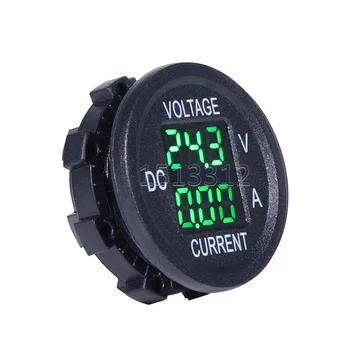 Waterproof LED Digital Voltmeter Ammeter Auto Round Voltmeter Voltage Current Meter Tester Gauge for Car Boat Motorcycle
Waterproof LED Digital Voltmeter Ammeter Auto Round Voltmeter Voltage Current Meter Tester Gauge for Car Boat Motorcycle