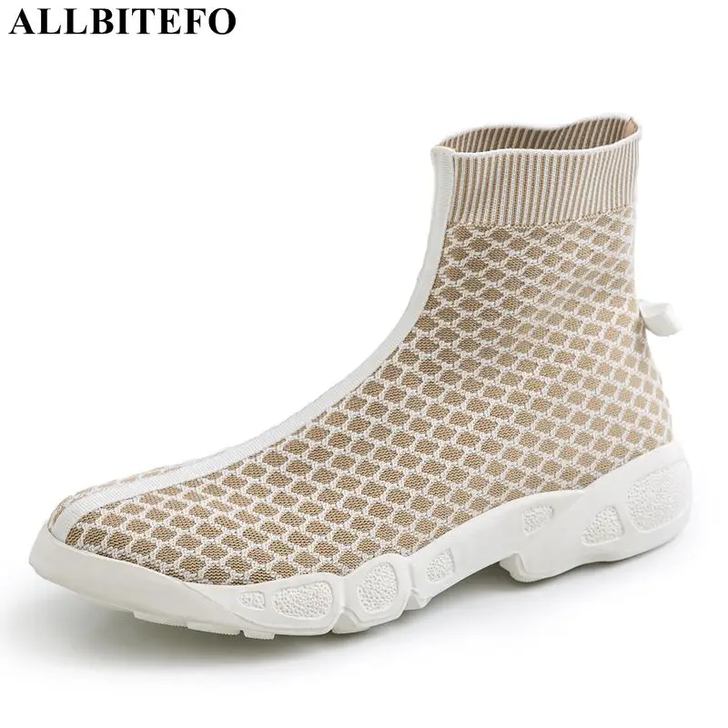 ALLBITEFO fashion casual knitting comfortable women ankle boots high quality low-heeled women boots autumn/winter martin boots
ALLBITEFO fashion casual knitting comfortable women ankle boots high quality low-heeled women boots autumn/winter martin boots