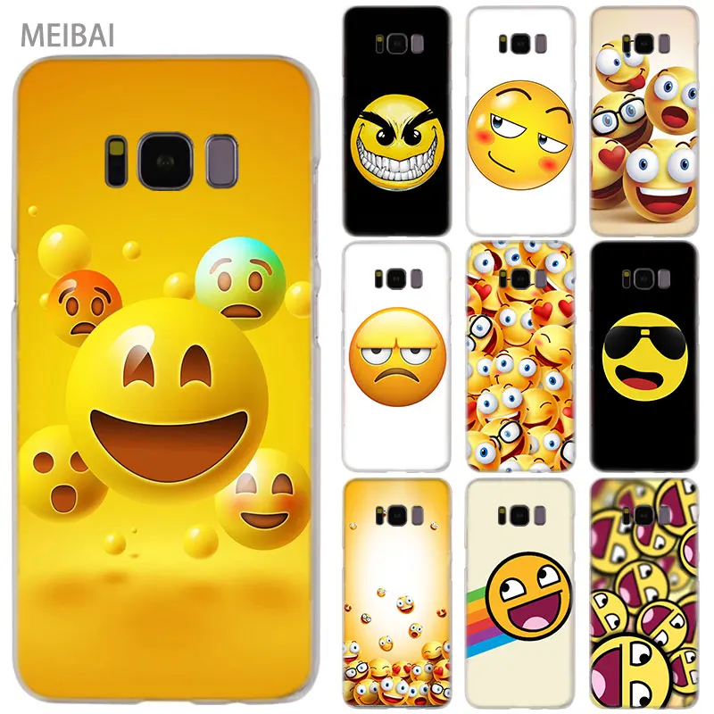 MEIBAI funny emoji Transparent hard Case for Samsung Galaxy S8 case S7 S6 Edge S9 S8 Plus s6 edge plus Galaxy Note 9 cover
MEIBAI funny emoji Transparent hard Case for Samsung Galaxy S8 case S7 S6 Edge S9 S8 Plus s6 edge plus Galaxy Note 9 cover