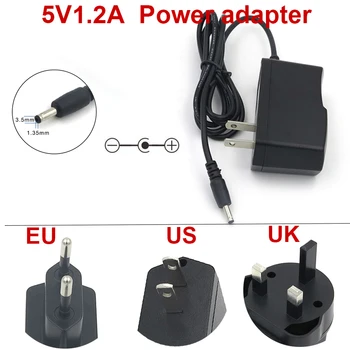 VORED 5V1.2A AC 100 to 240V Converter Transformer Charger AC/DC Adapter Power Supply US/EU/UK Plug 3.5*1.35mm Free Shipping
VORED 5V1.2A AC 100 to 240V Converter Transformer Charger AC/DC Adapter Power Supply US/EU/UK Plug 3.5*1.35mm Free Shipping