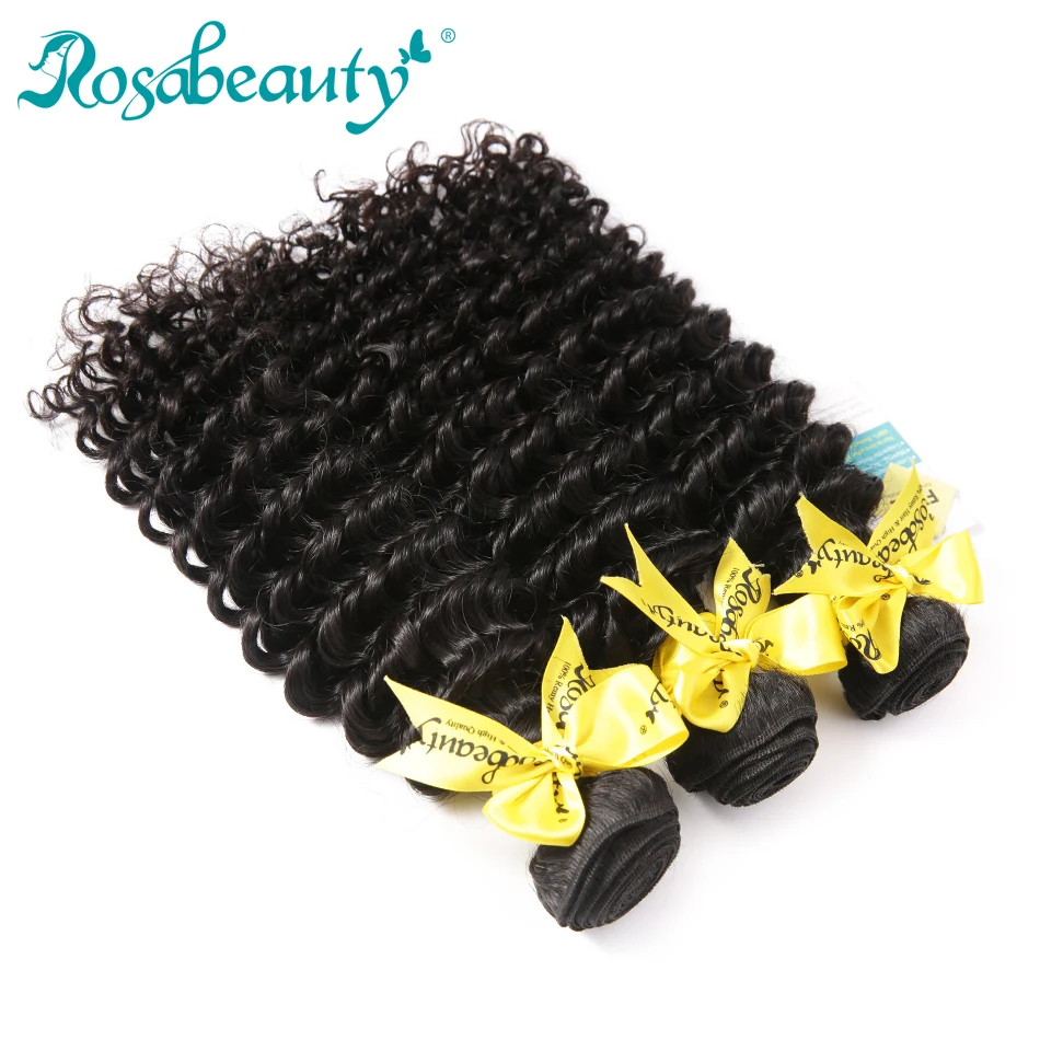 Rosa beauty Grade 8A Deep Wave Hair Weave 3 Bundles/Lot 100% Human Hair Extensions Brazilian Remy Hair Bundles Natural Color
Rosa beauty Grade 8A Deep Wave Hair Weave 3 Bundles/Lot 100% Human Hair Extensions Brazilian Remy Hair Bundles Natural Color