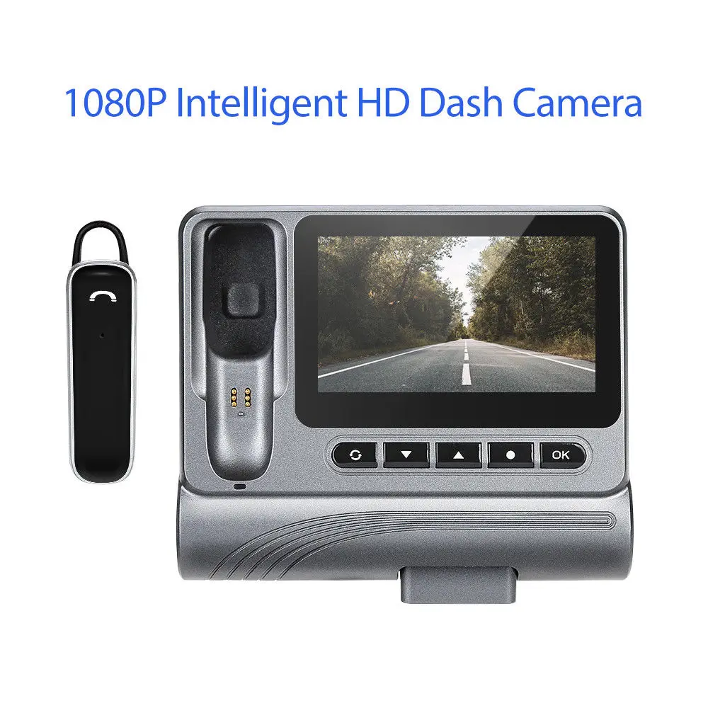 Blueskysea 1080P HD 3" Display 160degree Video Recorder Security Bluetooth Hands-free Headphone Car Camera Parking Monitoring
Blueskysea 1080P HD 3" Display 160degree Video Recorder Security Bluetooth Hands-free Headphone Car Camera Parking Monitoring