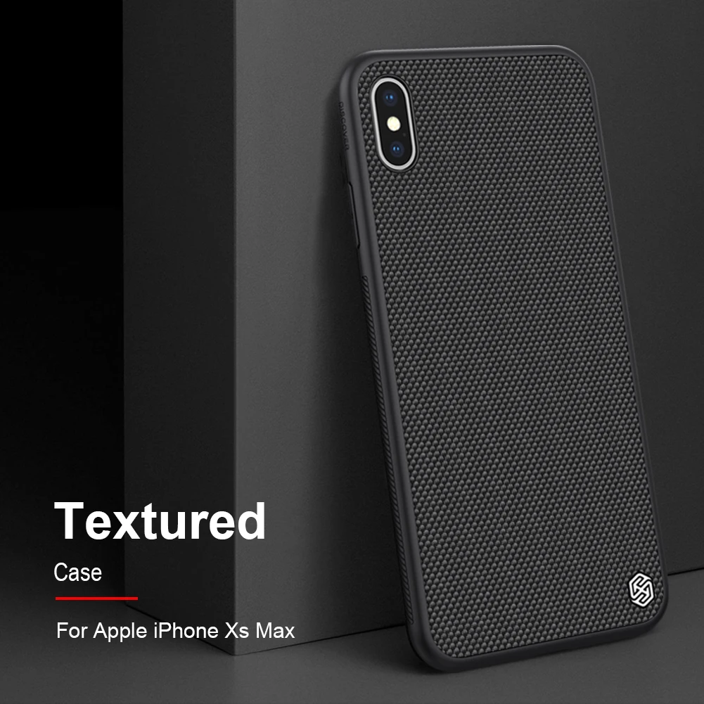 Nillkin Nylon PC Plastic Back Cover for iPhone XS MAX case protector funda xs max cover 6.5'' iphone xsmax |