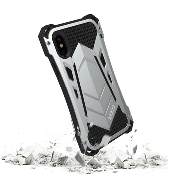 R-JUST Armour Shockproof Case for iPhone X Metal Aluminum Silicone Shell Case for iPhone X Tempered Glass Phone Case
R-JUST Armour Shockproof Case for iPhone X Metal Aluminum Silicone Shell Case for iPhone X Tempered Glass Phone Case