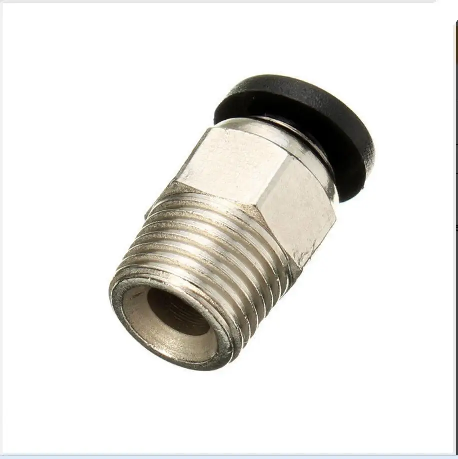 DuoWeiSi 3D Printer Parts Pneumatic Connectors PC4-01 For 1.75mm 3mm PTFE Tube Quick Coupler Feed Inlet For J-head Fittings Repr
DuoWeiSi 3D Printer Parts Pneumatic Connectors PC4-01 For 1.75mm 3mm PTFE Tube Quick Coupler Feed Inlet For J-head Fittings Repr