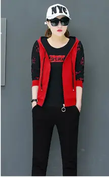 2018 SpringHoody Track Suit Women Costume Slim & Hoodie Vest Pants & Casual 3 Piece Set Fashion Clothing Set size M-3XL 3 Colors
2018 SpringHoody Track Suit Women Costume Slim & Hoodie Vest Pants & Casual 3 Piece Set Fashion Clothing Set size M-3XL 3 Colors