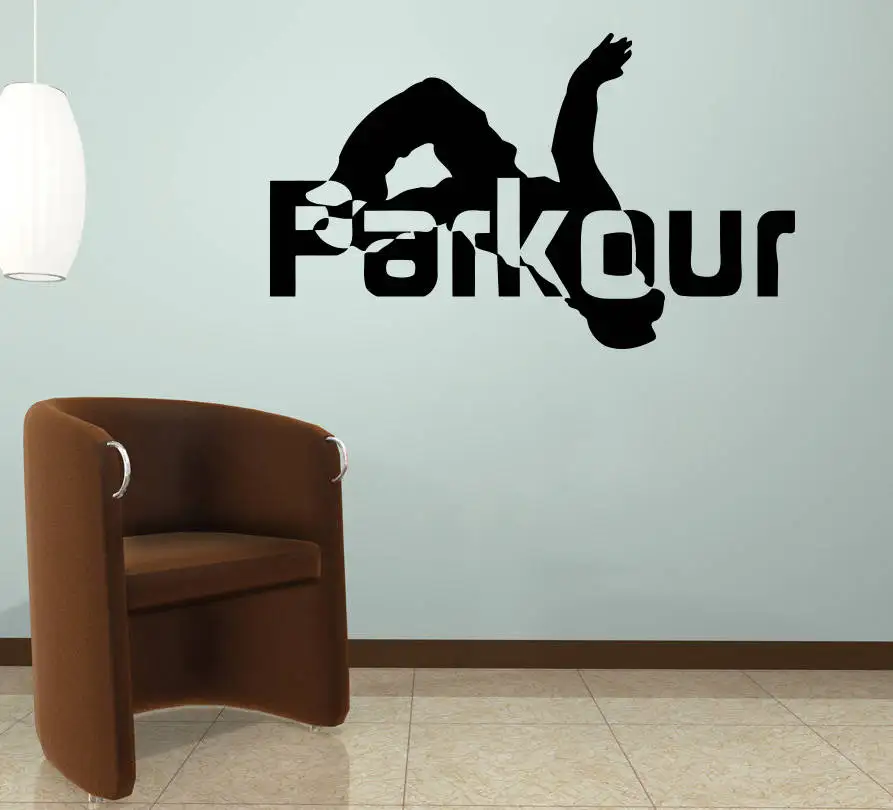 Athletic Graphics Parkour Interior Wall Sticker Kids Boys Bedroom Decoration Fashion Ornament Decals Decor LX191
Athletic Graphics Parkour Interior Wall Sticker Kids Boys Bedroom Decoration Fashion Ornament Decals Decor LX191