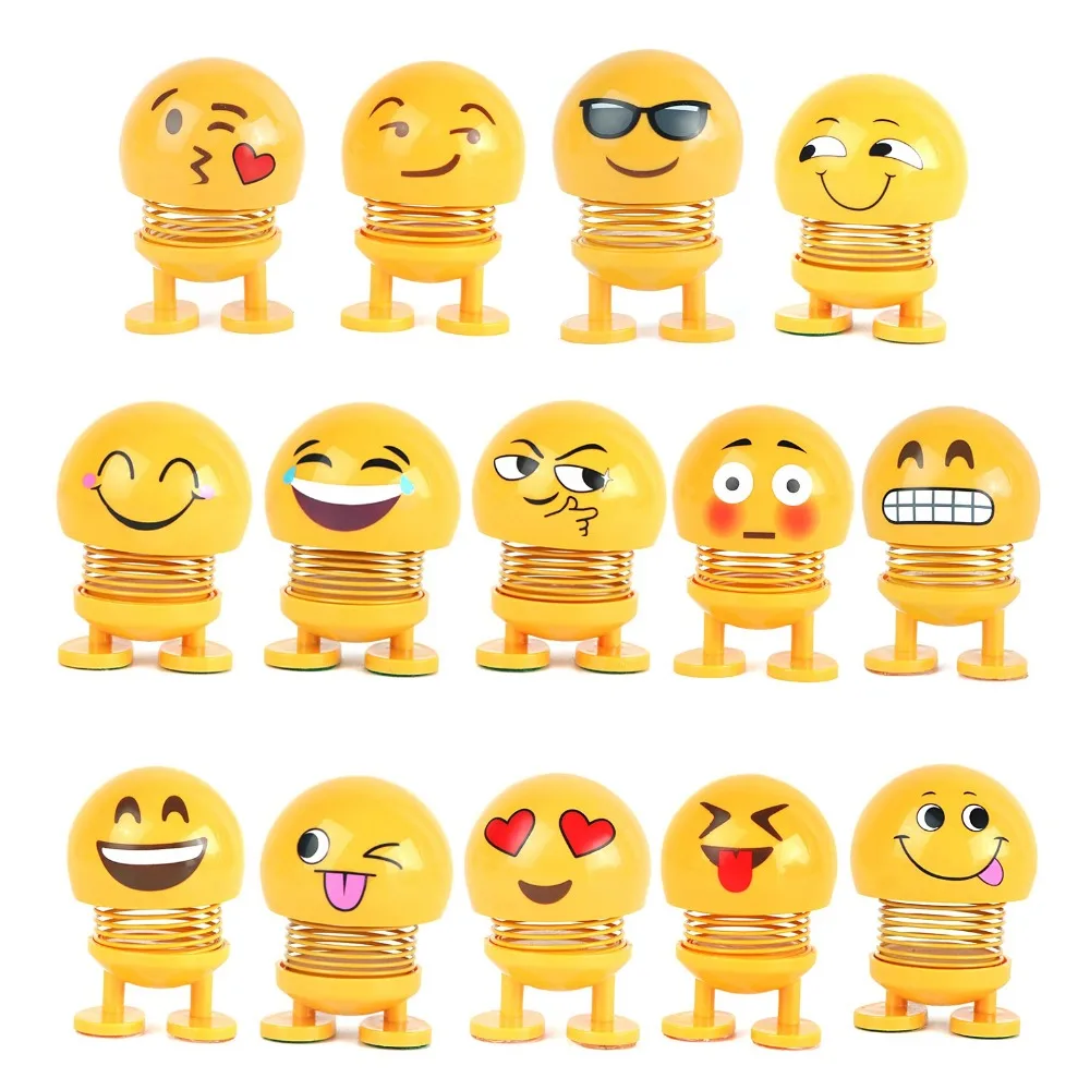 Car Ornaments Bobblehead Car Dashboard Decor For Auto Shaking Head Toys Cute Funny Emoji Swinging Head Lovely Nodding Doll Gift
Car Ornaments Bobblehead Car Dashboard Decor For Auto Shaking Head Toys Cute Funny Emoji Swinging Head Lovely Nodding Doll Gift