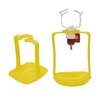 4 pcs Quail Poultry Automatic Waterer Drinkers Red hanging cup Yellow nipple Drinker For Diameter 25mm Pipe 
4 pcs Quail Poultry Automatic Waterer Drinkers Red hanging cup Yellow nipple Drinker For Diameter 25mm Pipe