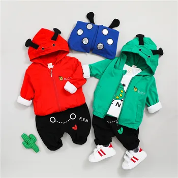 2018 spring autumn baby boy clothes active casual boys clothes kid children baby boy clothing coat+T-shirt+pant clothing set
2018 spring autumn baby boy clothes active casual boys clothes kid children baby boy clothing coat+T-shirt+pant clothing set