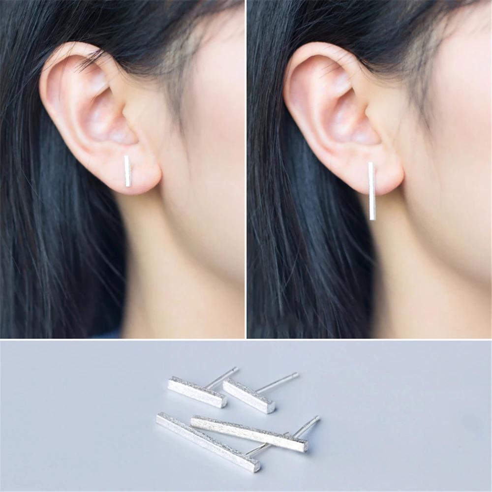 Long Bar Silver 925 Earrings Simple Brincos Jewelry Vintage Pendientes Minimalism Charm Party Gift Earrings for Women Oorbellen
Long Bar Silver 925 Earrings Simple Brincos Jewelry Vintage Pendientes Minimalism Charm Party Gift Earrings for Women Oorbellen