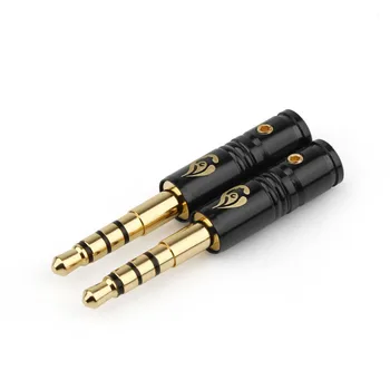 3.5mm Male Plug 4 Pole Solder Gold Plated HiFi Headphone Pins 3.5mm Audio Jack For AH-D600 D7100 mm400 3.5mm balanced Adapter
3.5mm Male Plug 4 Pole Solder Gold Plated HiFi Headphone Pins 3.5mm Audio Jack For AH-D600 D7100 mm400 3.5mm balanced Adapter