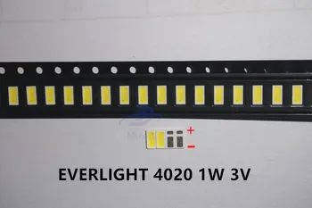 1100pcs AOT LED Backlight Middle Power LED 0.5W 3V 4020 48LM Cool white LCD Backlight for TV TV Application 4020C-W3C4
1100pcs AOT LED Backlight Middle Power LED 0.5W 3V 4020 48LM Cool white LCD Backlight for TV TV Application 4020C-W3C4