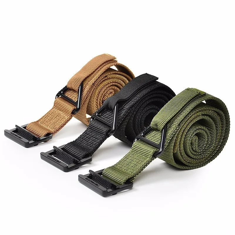 High Quality Adjustable Tactical Nylon Belts Men Metal Buckle Knock Off Army Waist Belt Male Casual Military Strap Belt
High Quality Adjustable Tactical Nylon Belts Men Metal Buckle Knock Off Army Waist Belt Male Casual Military Strap Belt