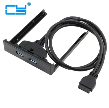 5Gbps USB 3.0 2 port Front Panel 20 Pin Header MotherBoard to USB 3.0 for 5.25" CD DVD ROM
5Gbps USB 3.0 2 port Front Panel 20 Pin Header MotherBoard to USB 3.0 for 5.25" CD DVD ROM