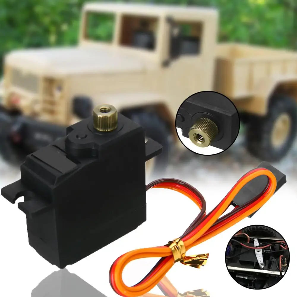 RC Servo Motor Upgrade Digital Servo Metal Steering Gear Metal Gear Servo For WPL 1/16 RC Car B14 B16 B24
RC Servo Motor Upgrade Digital Servo Metal Steering Gear Metal Gear Servo For WPL 1/16 RC Car B14 B16 B24