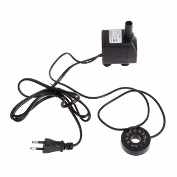 12 LEDs AC 220V Light Submersible Water Pump 504L/H Aquariums Fish Pond Fountain Sump Waterfall 10W High QualityBrand New
12 LEDs AC 220V Light Submersible Water Pump 504L/H Aquariums Fish Pond Fountain Sump Waterfall 10W High QualityBrand New