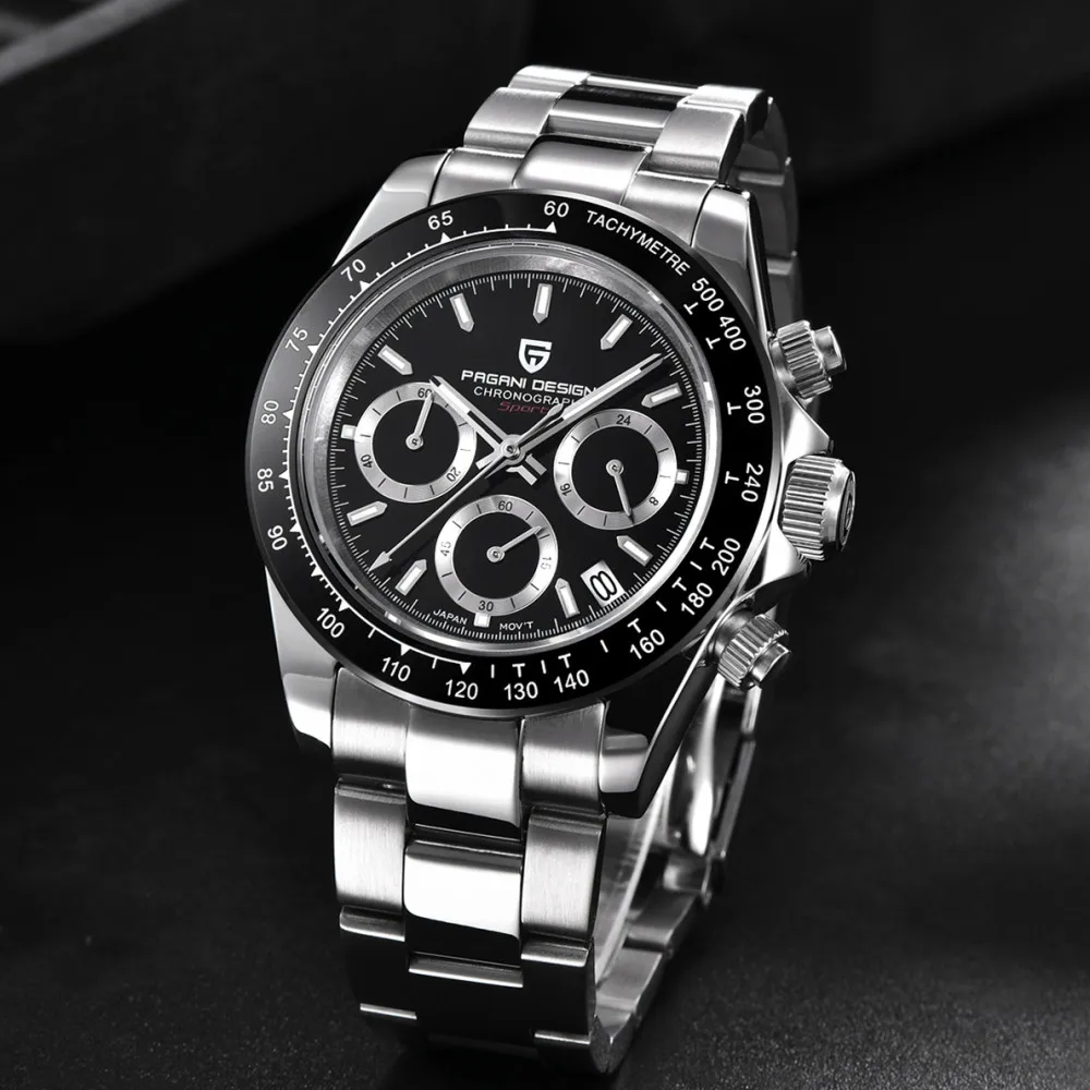 2020 New PAGANI DESIGN Brand Chronograph Sports Watches Mens Luxury Brand Quartz Waterproof Rolexable Watch Relogio Masculino
2020 New PAGANI DESIGN Brand Chronograph Sports Watches Mens Luxury Brand Quartz Waterproof Rolexable Watch Relogio Masculino