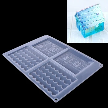 2018 DIY Silicone Christmas House Castle Mold Epoxy Resin Jewelry Making Tool Set A14_25
2018 DIY Silicone Christmas House Castle Mold Epoxy Resin Jewelry Making Tool Set A14_25