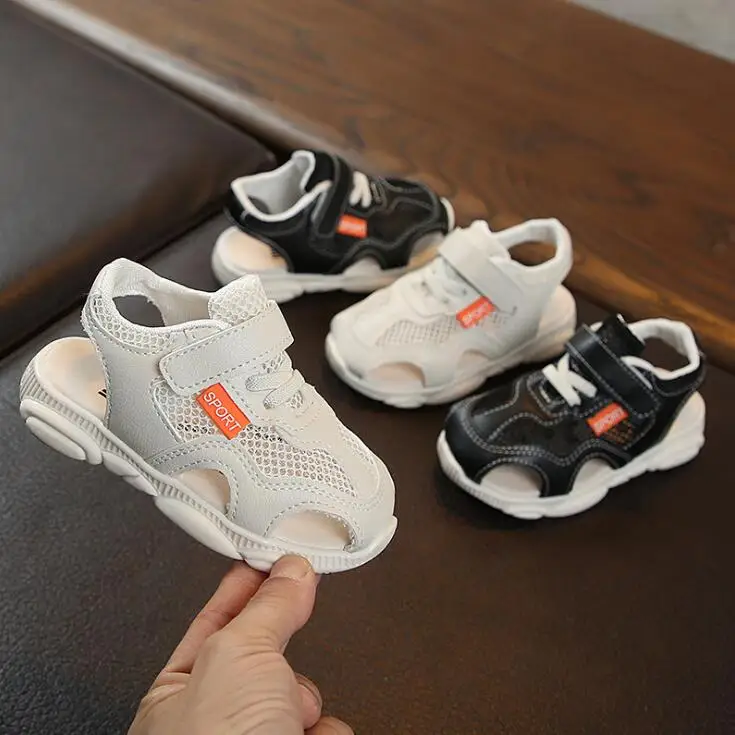 Summer Kids Shoes Brand Closed Toe Pu Leather Boys Sandals Non-slip Wear Resistant Children Shoes Boy Beach Sandals
Summer Kids Shoes Brand Closed Toe Pu Leather Boys Sandals Non-slip Wear Resistant Children Shoes Boy Beach Sandals