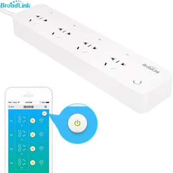 Broadlink MP1 Socket Plug Remote Control Separately Controllable WiFi 4-outlet Power Strip for Smart Home Automation
Broadlink MP1 Socket Plug Remote Control Separately Controllable WiFi 4-outlet Power Strip for Smart Home Automation