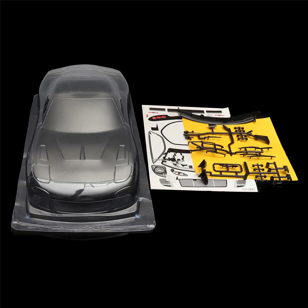 1/10 Unpainted Clear PVC RC Car Body Shell RX7 260mm Wheelbase for Tamiya YOKOMO HPI Chassis
1/10 Unpainted Clear PVC RC Car Body Shell RX7 260mm Wheelbase for Tamiya YOKOMO HPI Chassis