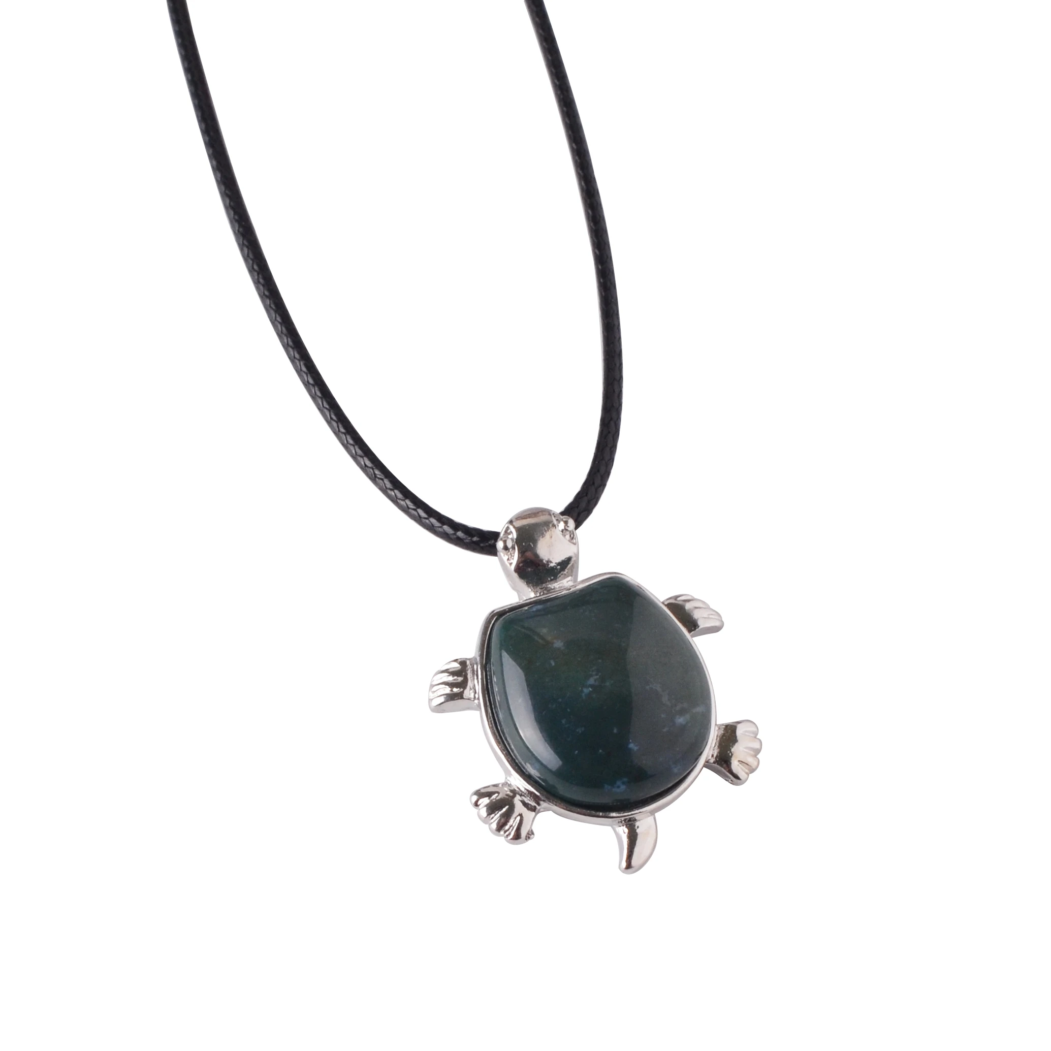 Aquatic Agat Turtle Nacklace Pendant Natural crystal semi precious stones give the best gift for men and women
Aquatic Agat Turtle Nacklace Pendant Natural crystal semi precious stones give the best gift for men and women
