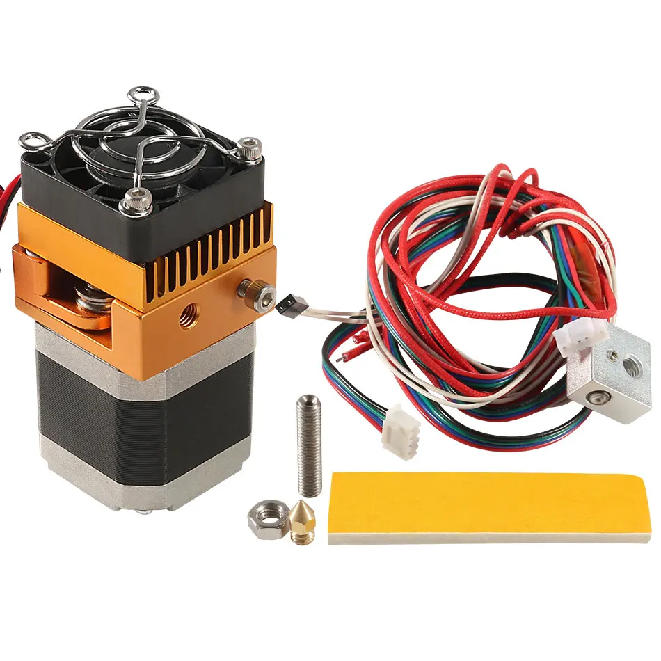 New MK8 Extruder Head J-head Hotend 0.4mm Nozzle Kit 1.75mm Filament Extrusion 3D Printers Parts
New MK8 Extruder Head J-head Hotend 0.4mm Nozzle Kit 1.75mm Filament Extrusion 3D Printers Parts