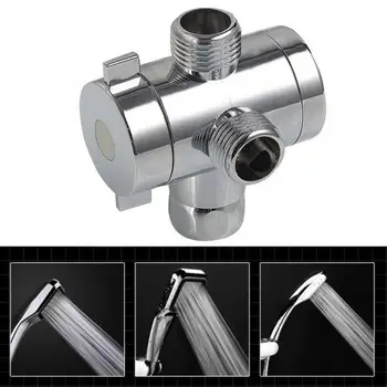 G1/2Inch Luxury Silver Three Way Adjustable Shower arm Mounted Bathroom Water Valve For Toilet Bidet Shower Head Diverter Valve
G1/2Inch Luxury Silver Three Way Adjustable Shower arm Mounted Bathroom Water Valve For Toilet Bidet Shower Head Diverter Valve