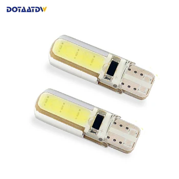 DOTAATDW 2PCS Super Bright COB 12V T10 W5W 168 194 Car LED Auto Clearance Door Reading License Plate Lamp
DOTAATDW 2PCS Super Bright COB 12V T10 W5W 168 194 Car LED Auto Clearance Door Reading License Plate Lamp