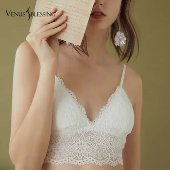 VENUS'S BLESSI Women Sexy Sheer Lace Halter Bralette Lingerie Unlined Underwear Bra Intimate Tops Ultrathin Bra Crop Top Floral
VENUS'S BLESSI Women Sexy Sheer Lace Halter Bralette Lingerie Unlined Underwear Bra Intimate Tops Ultrathin Bra Crop Top Floral