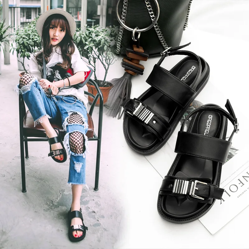 Concise Summer Platform Sandal 2018 Back Strap Open Toe Women Sandals Buckle Strap Designer Shoes
Concise Summer Platform Sandal 2018 Back Strap Open Toe Women Sandals Buckle Strap Designer Shoes