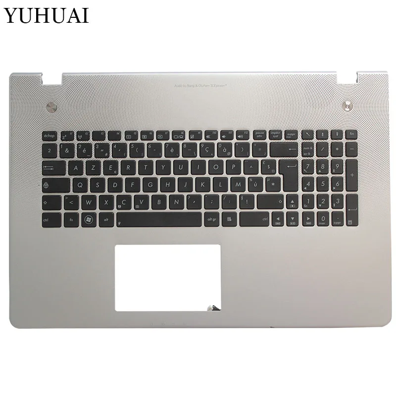 New French Keyboard for Asus N76 N76V N76S N76VM N76VB N76VJ N76VZ FR Laptop keyboard without backlit Palmrest Upper
New French Keyboard for Asus N76 N76V N76S N76VM N76VB N76VJ N76VZ FR Laptop keyboard without backlit Palmrest Upper