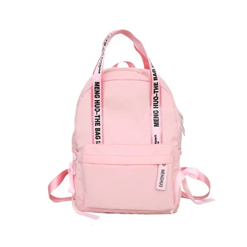 Women Nylon Preppy Backpack Large Capacity 2019 New Teenager Girls Fashion Bowtie School Bag Lady Letter Travel Shoulder Bag
Women Nylon Preppy Backpack Large Capacity 2019 New Teenager Girls Fashion Bowtie School Bag Lady Letter Travel Shoulder Bag