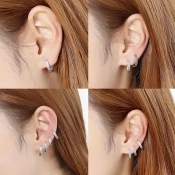 High Quality Punk Vintage Genuine Real 925 Sterling Silver U Shape Ear Clip Cuff On Earrings Body Fake Piercing Jewelry Gift
High Quality Punk Vintage Genuine Real 925 Sterling Silver U Shape Ear Clip Cuff On Earrings Body Fake Piercing Jewelry Gift