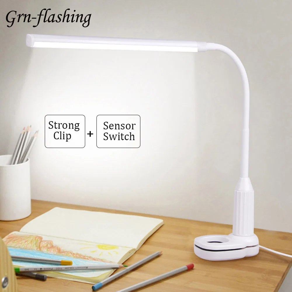 Portable USB LED Desk Lamp 5V 24 Led Touch Sensor Stepless Dimmable Clip Table Light Eye Protect Bedroom Study Book Read Light
Portable USB LED Desk Lamp 5V 24 Led Touch Sensor Stepless Dimmable Clip Table Light Eye Protect Bedroom Study Book Read Light