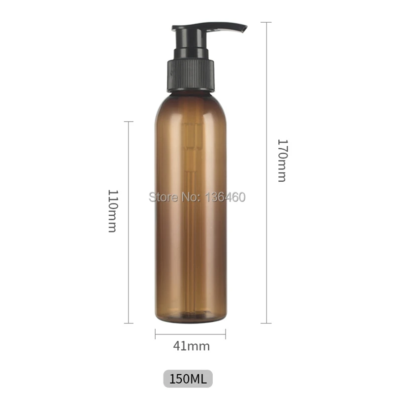 150ml amber color bottle