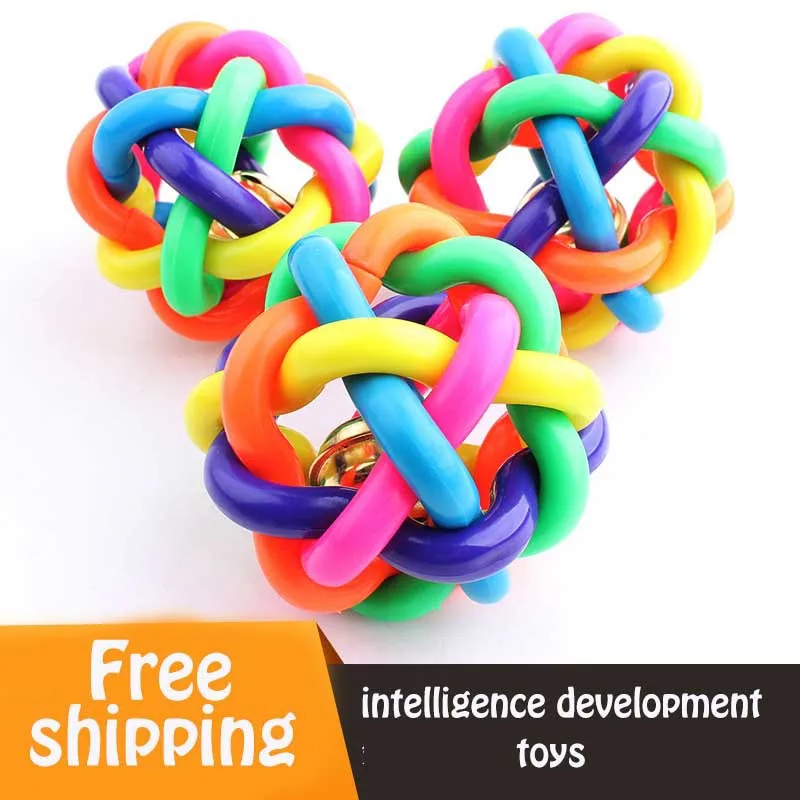Free shipping Pet Dog Cat Toy seven color Rubber Round Ball with Small Bell Toy educational pet toy 6CM Size YY-192
Free shipping Pet Dog Cat Toy seven color Rubber Round Ball with Small Bell Toy educational pet toy 6CM Size YY-192