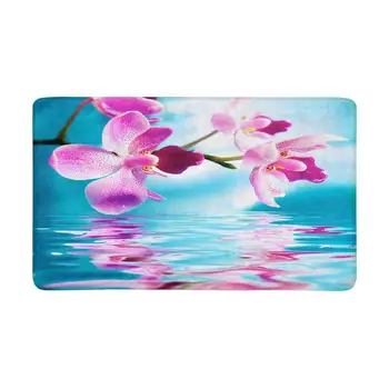 Beautiful Orchid Flowers Reflected in Water Indoor Entrance Doormat Non Slip Door Mat Entrance Rugs Home Decor
Beautiful Orchid Flowers Reflected in Water Indoor Entrance Doormat Non Slip Door Mat Entrance Rugs Home Decor