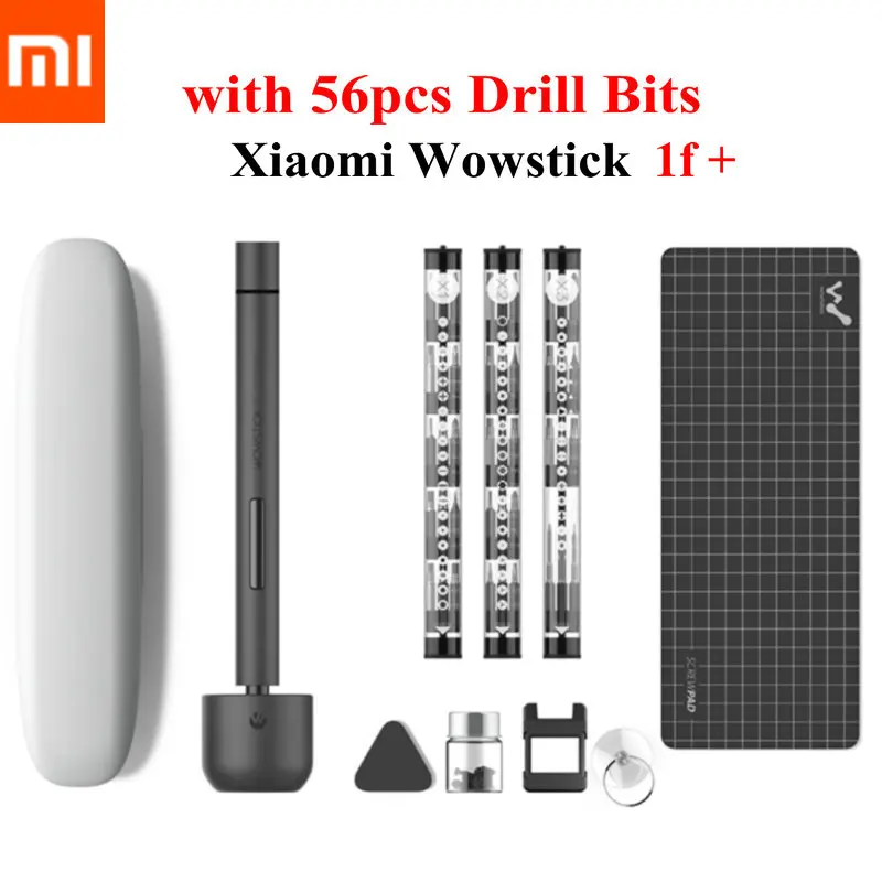 XIAOMI Wowstick 1F Pro Mini Electric Screw driver Rechargeable Cordless Power Screw Driver Kit With LED Light Lithium Battery
XIAOMI Wowstick 1F Pro Mini Electric Screw driver Rechargeable Cordless Power Screw Driver Kit With LED Light Lithium Battery