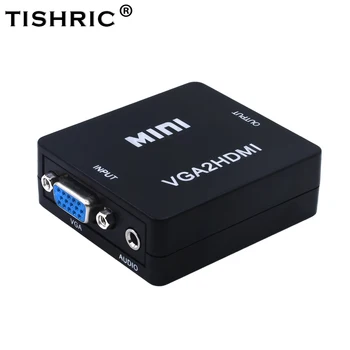 TISHRIC 10Pcs VGA2HDMI Female To Female MINI VGA To HDMI 1080P Adapter Converter With Audio Power For PC Projector Laptop
TISHRIC 10Pcs VGA2HDMI Female To Female MINI VGA To HDMI 1080P Adapter Converter With Audio Power For PC Projector Laptop