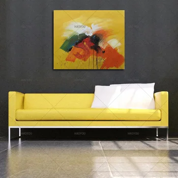 Aritist Colorful Hand-painted Modern Abstract Oil Painting on Canvas Wall Art wedding Gift for Living Room Decoration No Frame
Aritist Colorful Hand-painted Modern Abstract Oil Painting on Canvas Wall Art wedding Gift for Living Room Decoration No Frame