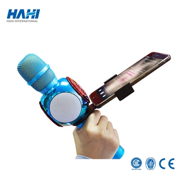 SS-M2 Wireless Karaoke Microphone Bluetooth Speaker 2-in-1 Handheld Music Player MIC Singing Portable KTV Player for iOS/Android
SS-M2 Wireless Karaoke Microphone Bluetooth Speaker 2-in-1 Handheld Music Player MIC Singing Portable KTV Player for iOS/Android