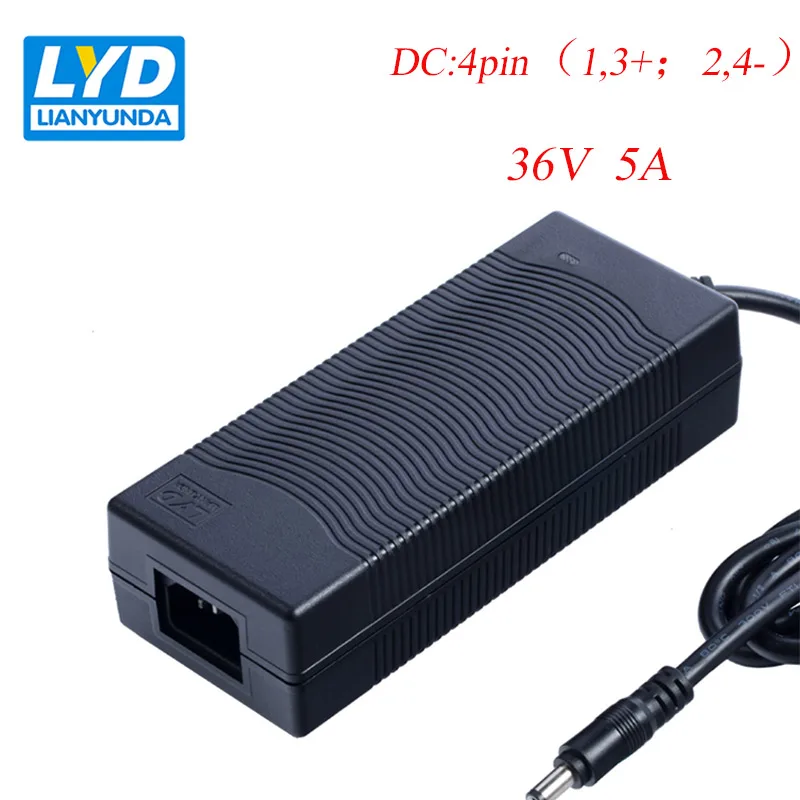 36V/5A Supply LED Power Adapter For Electrical Equipment Switching Adapter Black Switching For LED Strip IT Equipment
36V/5A Supply LED Power Adapter For Electrical Equipment Switching Adapter Black Switching For LED Strip IT Equipment