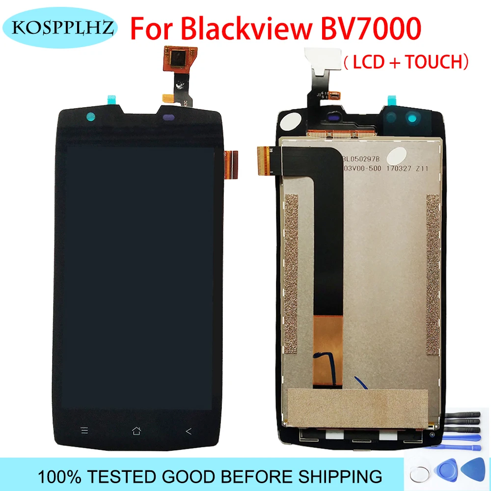 5.0" For Blackview BV7000 LCD Display +Touch Screen Digitizer Assembly Replacement For Blackview BV 7000 mobile phone + tools
5.0" For Blackview BV7000 LCD Display +Touch Screen Digitizer Assembly Replacement For Blackview BV 7000 mobile phone + tools